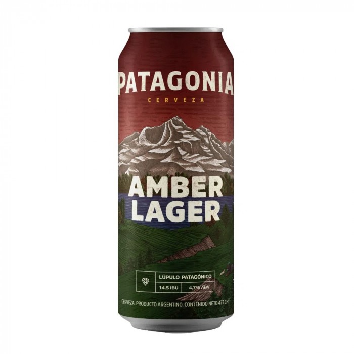 PATAGONIA AMBER LAGER LATA 473