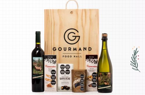 CAJA NAVIDAD 2024 NRO 7 MADERA GOURMAND