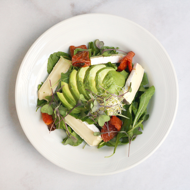 ENSALADA GOURMAND - TOMATES CONFITADOS