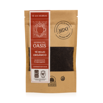 HIERBAS DEL OASIS TÉ ROJO ORGANICO 100GR