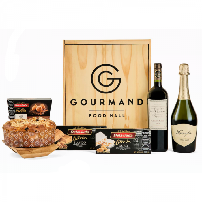 BOX CAJA DE MADERA GOURMAND N°6