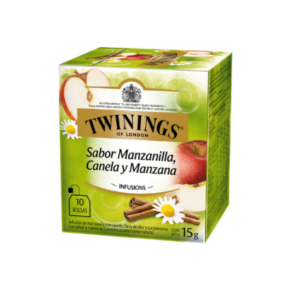 TWININGS MANZANILLA, CANELA Y MANZANA