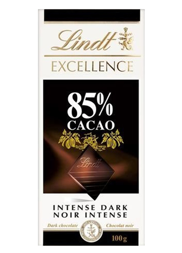 LINDT EXCELLENCE 85% 100 GRS