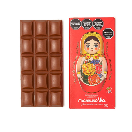 MAMUSCHKA TABLETA CHOCOLATE CON ALMENDRAS 50GR