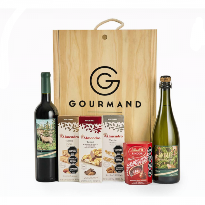 BOX CAJA DE MADERA GOURMAND N°7