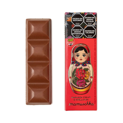 MAMUSCHKA BARRA DE MAMUSCH CREAM Y AVELLANAS 38GR
