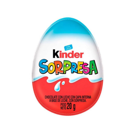 KINDER SORPRESA HUEVO 20G