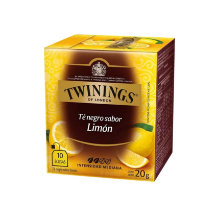 TWININGS TÉ NEGRO SABOR LIMÓN 
