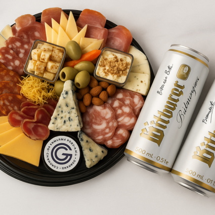 PICADA REGIONAL + 2 LATAS CERVEZA BITBURGER 