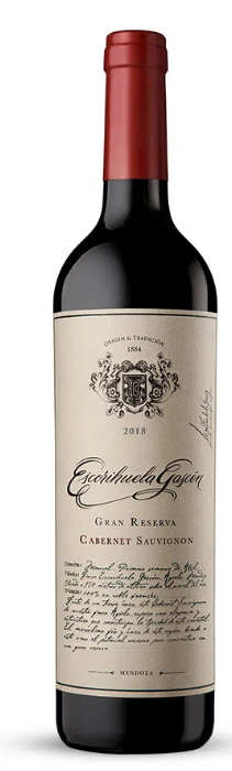 ESCORIHUELA GRAN RESERVA CABERNET SAUVIGNON 750 CC