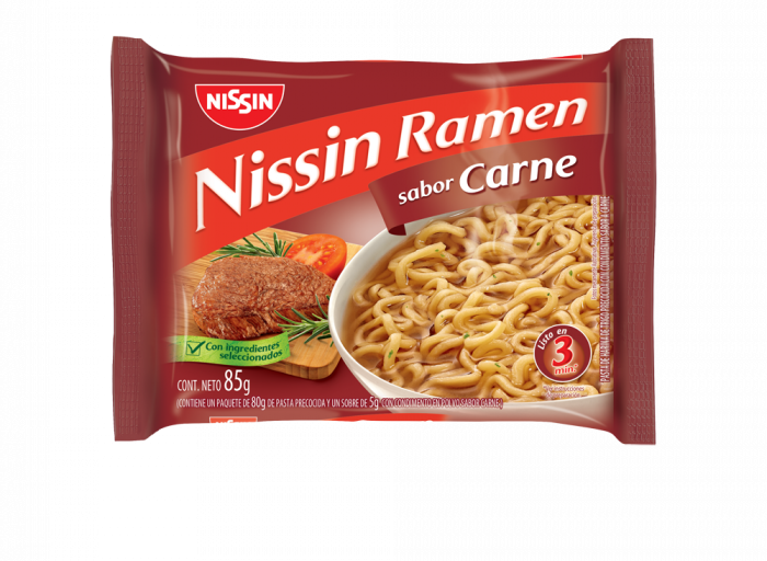 NISSIN RAMEN CARNE 85 GR