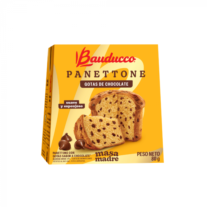 BAUDUCCO PANETTONE CHOCOTTONE 80GR