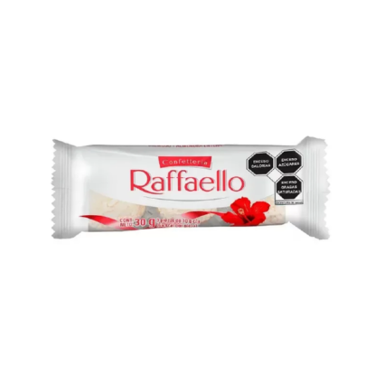 RAFFAELLO BOMBÓN CHOCOLATE RELLENO 30 GR