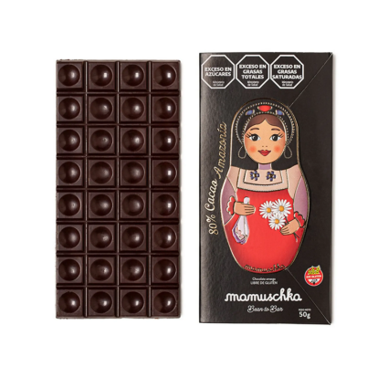 MAMUSCHKA TABLETA 80% CACAO AMAZONIA 50GR