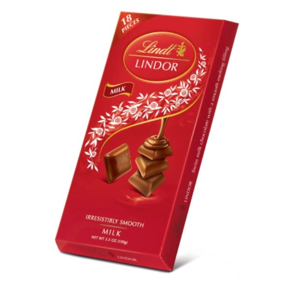 LINDT LINDOR RELLENO CON DULCE DE LECHE 100 GRS