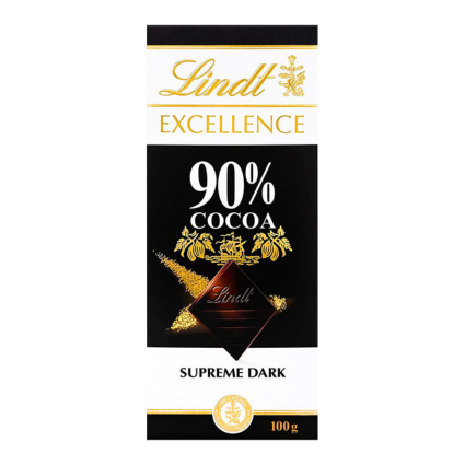LINDT EXCELLENCE COCOA 90% 100GR